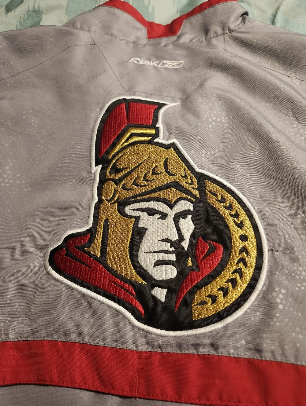 Ottawa Senators Reebok Pullover Windbreaker Jacket Men's Size Large - Picture 11 of 12
